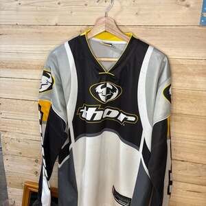 Vintage Thor Core 3 Motocross Racing Jersey Black Gray White